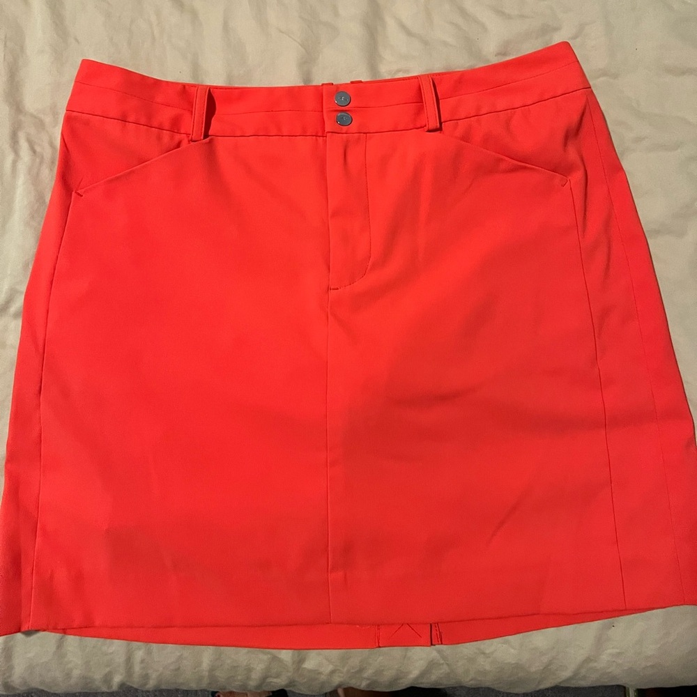 Elegant Red Women's Skirt